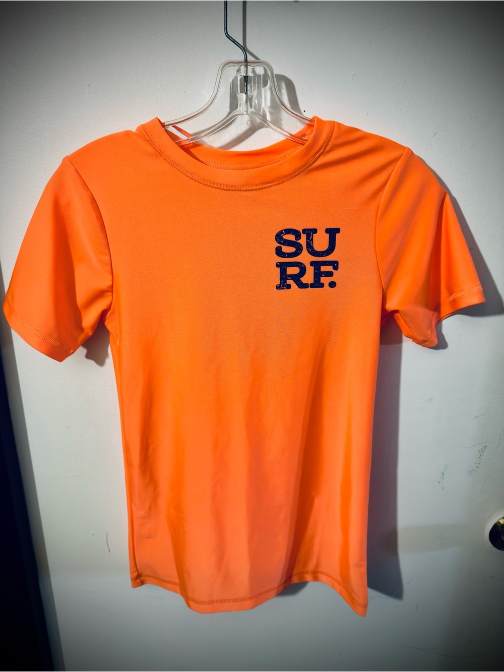 Bright Orange 'SURF' Short-Sleeve Tee